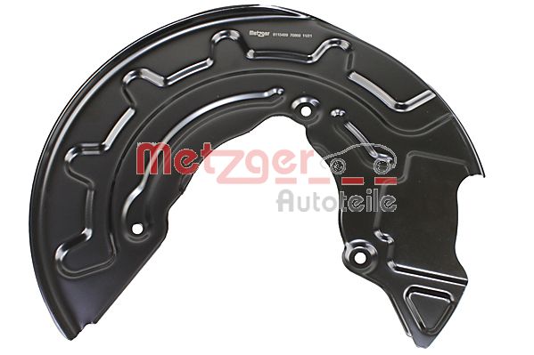 METZGER 6115489 GREENPARTS Spritzblech, Bremsscheibe